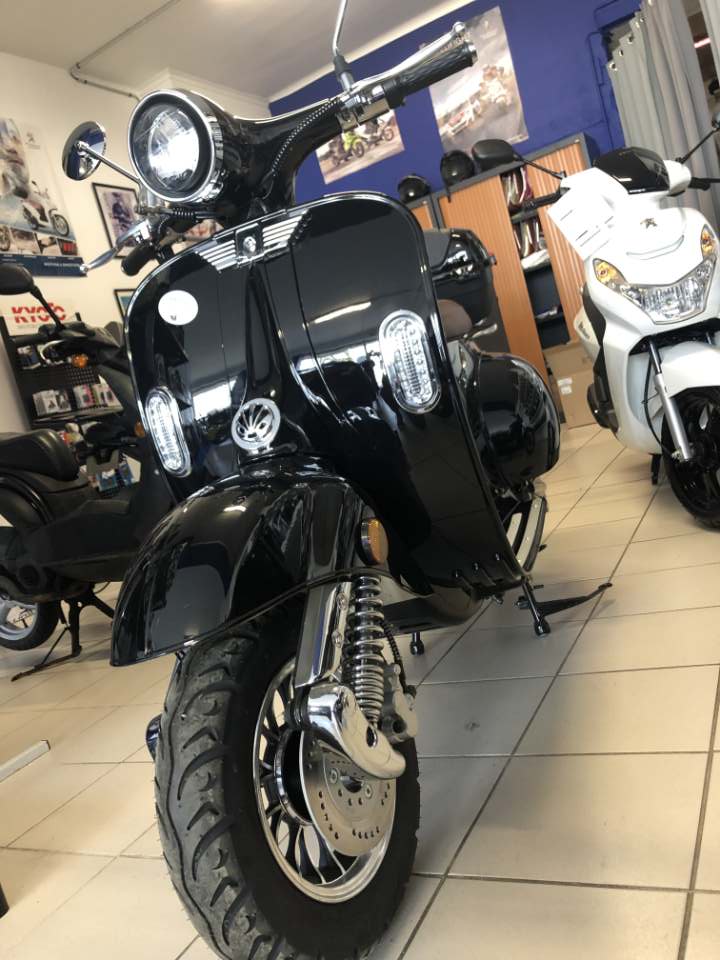 scooter electrique retro vespa brest